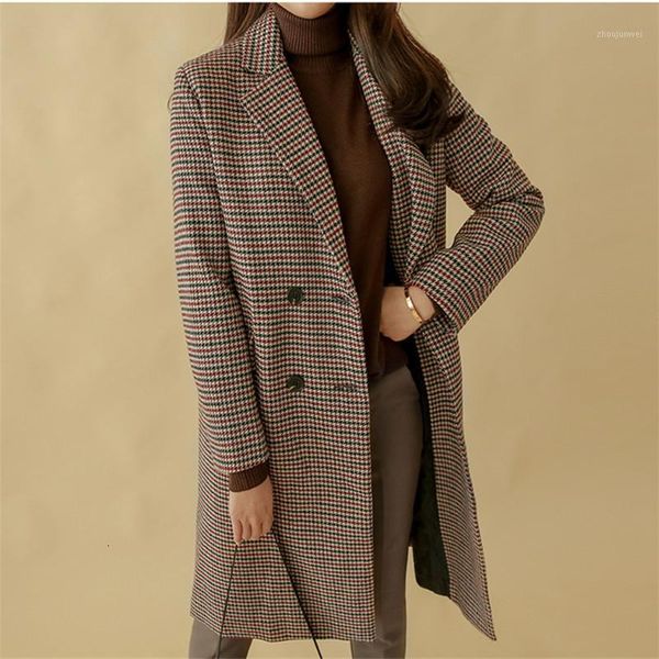 genayooa vintage plaid coat women double breasted autumn coat female big size winter wool women long sleeve korean fashion1, Black
genayooa vintage plaid coat women double breasted autumn coat female big size winter wool women long sleeve korean fashion1, Black