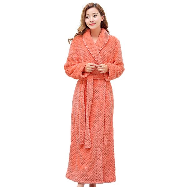2021 new long winter sweater for the oversized woman flannel solid female robes thicken loose sleepwear ladies ed to wear ih2p, White
2021 new long winter sweater for the oversized woman flannel solid female robes thicken loose sleepwear ladies ed to wear ih2p, White