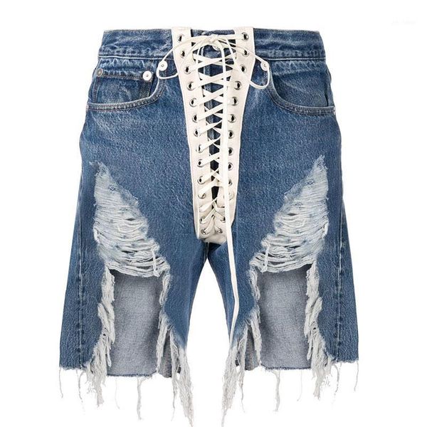 chicever asymmetric ripped hole denim short pants women high waist bandage bowknot frayed straight shorts female 2020 fashion1, White;black
chicever asymmetric ripped hole denim short pants women high waist bandage bowknot frayed straight shorts female 2020 fashion1, White;black