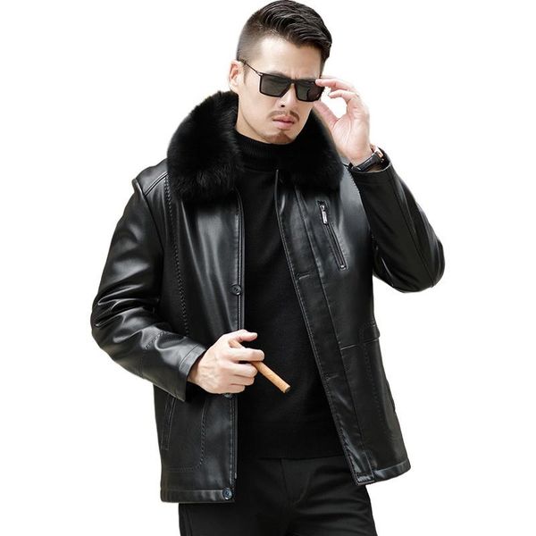 men's jackets 2021 youth winter fur leather jacket mens plus size suede men faux thick warm long zipper, Black;brown
men's jackets 2021 youth winter fur leather jacket mens plus size suede men faux thick warm long zipper, Black;brown