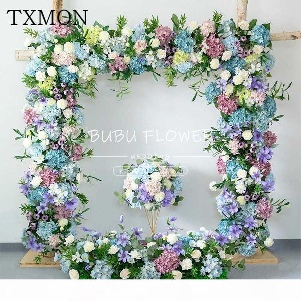 european wedding artificial silk flowers row arch flower wrought wedding props decorative background flower wall custom
european wedding artificial silk flowers row arch flower wrought wedding props decorative background flower wall custom