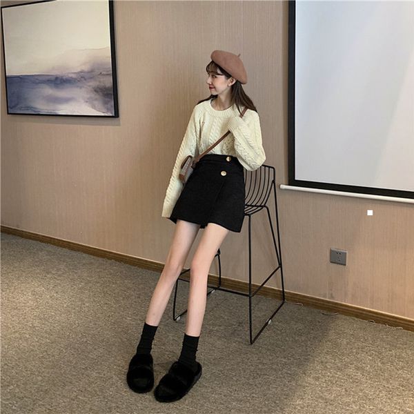 new 2021 skirts the line of solid color thin waistband elegant style women's vintage springmg autumn y393 mfwl jndf, Black
new 2021 skirts the line of solid color thin waistband elegant style women's vintage springmg autumn y393 mfwl jndf, Black