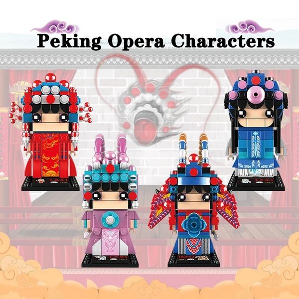 chinese style diamond building blocks peking opera classic character brickheadz model diy bricks educational toys kid gift
chinese style diamond building blocks peking opera classic character brickheadz model diy bricks educational toys kid gift