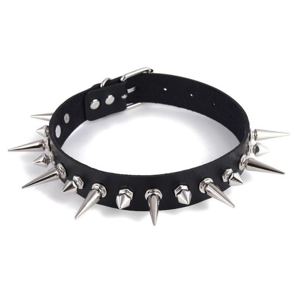 emo spike choker punk collar goth necklace fashion vegan leather belt chocker accessories harajuku gothic jewelry halloween, Golden;silver
emo spike choker punk collar goth necklace fashion vegan leather belt chocker accessories harajuku gothic jewelry halloween, Golden;silver