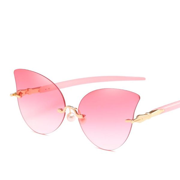 cat eye frameless sunglasses women 2020 designer ladies fashion festival glasses retro oculos feminino, White;black
cat eye frameless sunglasses women 2020 designer ladies fashion festival glasses retro oculos feminino, White;black