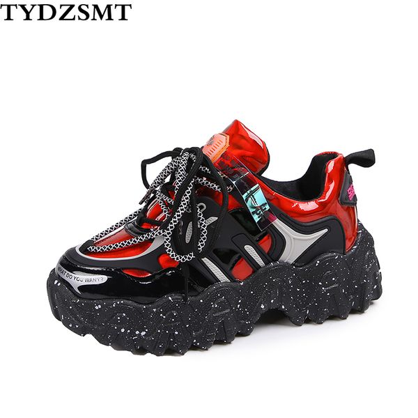 tydz chunky knakers женщины осень мода женщины обувь споченные блешевые платформы кроссовки красные серебряные прогулки tenis feminino 20120, Black
tydz chunky knakers женщины осень мода женщины обувь споченные блешевые платформы кроссовки красные серебряные прогулки tenis feminino 20120, Black