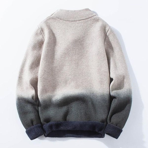 men's sweaters autumn winter men's o-neck knitting wool matching color soft thick warm personality fashion quality stretchy joker, White;black
men's sweaters autumn winter men's o-neck knitting wool matching color soft thick warm personality fashion quality stretchy joker, White;black