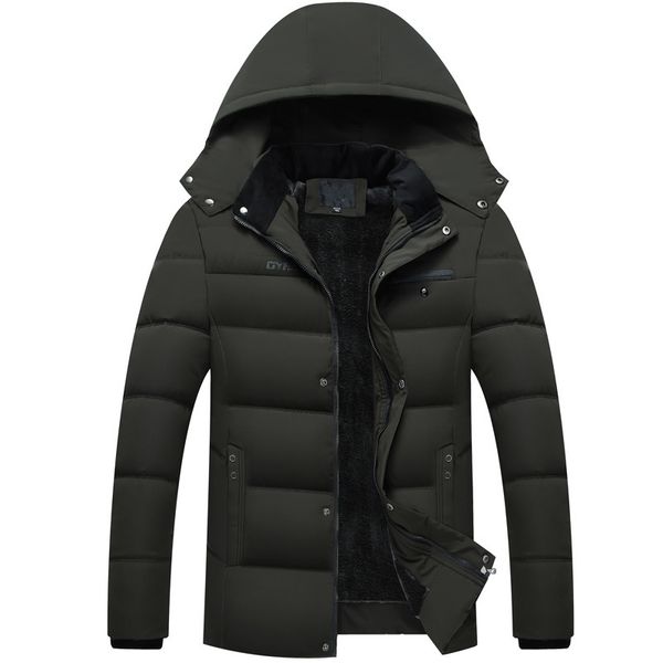 2021 the new male parka men's coats plus velvet thicken skin zipper winter coat casual warm woolen jacket with hoodie outwears i2n8, Black
2021 the new male parka men's coats plus velvet thicken skin zipper winter coat casual warm woolen jacket with hoodie outwears i2n8, Black