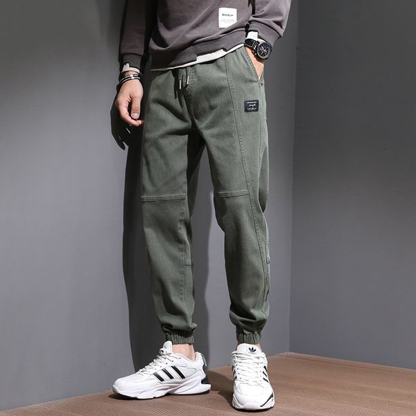 2021 new fashion streetwear jeans autumn newly casual cargo men harem trousers vintage spliced designer hip hop joggers pants wlua, Blue
2021 new fashion streetwear jeans autumn newly casual cargo men harem trousers vintage spliced designer hip hop joggers pants wlua, Blue