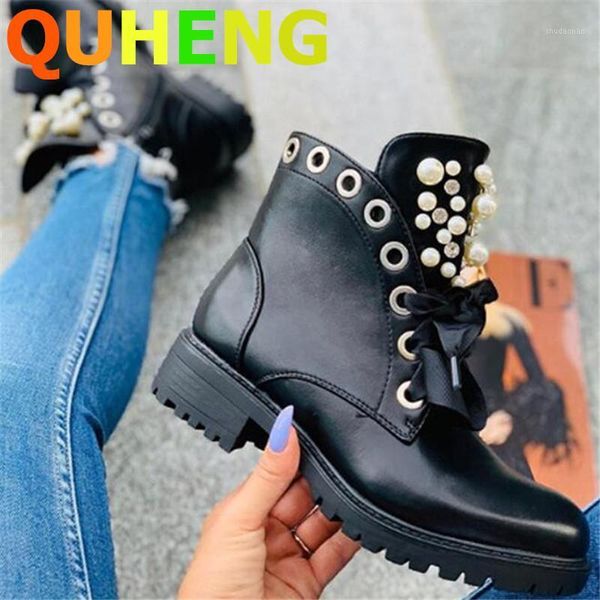 boots women short 2021 ladies leather autumn platform motorcycle shoes woman's winter pearl rivet zapatos de mujer1, Black
boots women short 2021 ladies leather autumn platform motorcycle shoes woman's winter pearl rivet zapatos de mujer1, Black