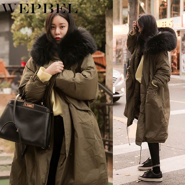 winter coat women large fur collar hooded long jacket thicken keep warm oversized parka q1210, Black
winter coat women large fur collar hooded long jacket thicken keep warm oversized parka q1210, Black
