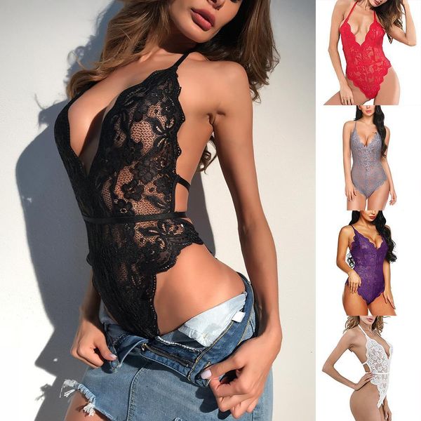 2020 floral women bodysuit thong lingerie transparent underwear female strappy body suit beach wear summer dropship, Black;white
2020 floral women bodysuit thong lingerie transparent underwear female strappy body suit beach wear summer dropship, Black;white