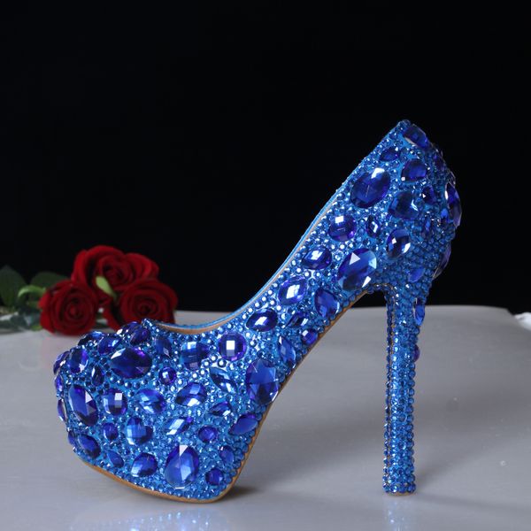 pumps blue platform wedding crystal woman high-heeled bride party strass digit round foot sliding into shoes size 43 c8sv, Black
pumps blue platform wedding crystal woman high-heeled bride party strass digit round foot sliding into shoes size 43 c8sv, Black