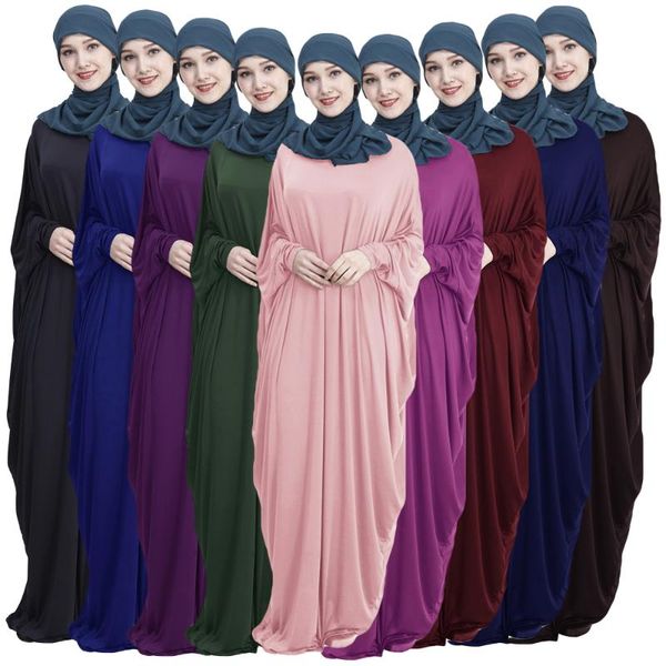 turkey muslim abaya dress women batwing sleeve moroccan kaftan loose hijab dresses prayer garment robe maxi islamic clothing, Red
turkey muslim abaya dress women batwing sleeve moroccan kaftan loose hijab dresses prayer garment robe maxi islamic clothing, Red