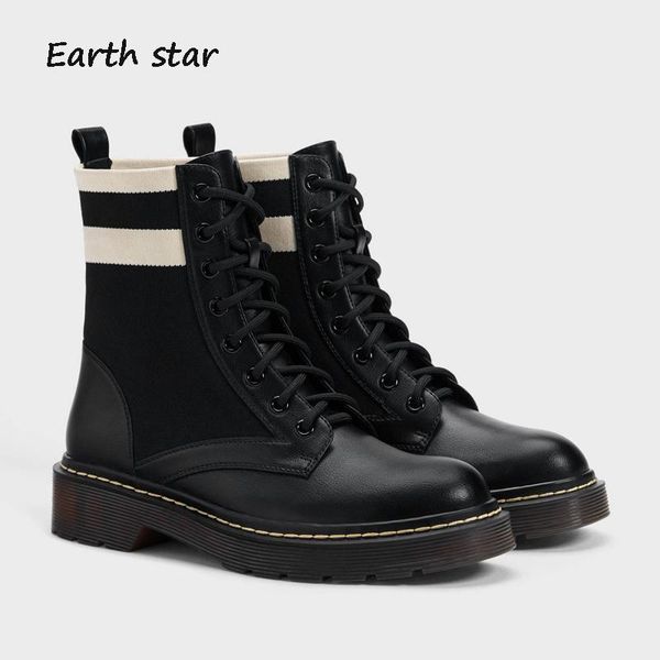 boots 2021 autumn female botas mujer brand british style shoes women fashion lady footware cross-tied ankle, Black
boots 2021 autumn female botas mujer brand british style shoes women fashion lady footware cross-tied ankle, Black