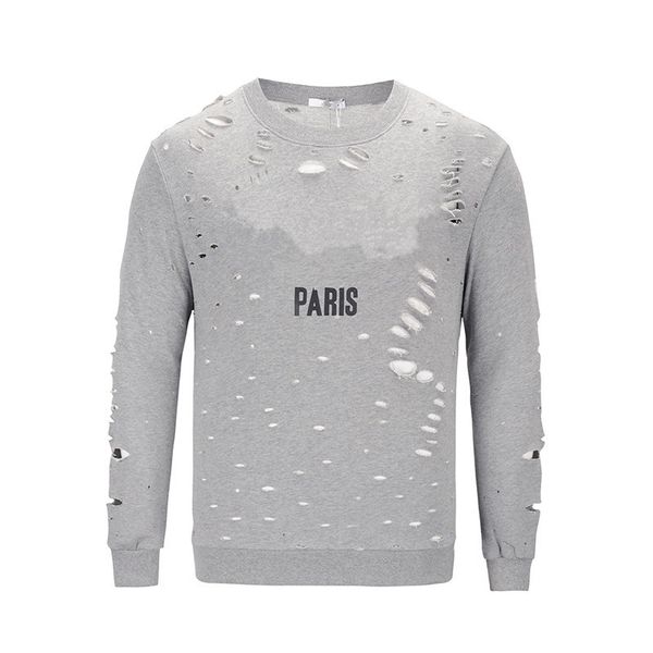 sweater men's sweater cotton street ripped cotton casual quality fashion high ripped design men's ladies wear njdio, Black
sweater men's sweater cotton street ripped cotton casual quality fashion high ripped design men's ladies wear njdio, Black