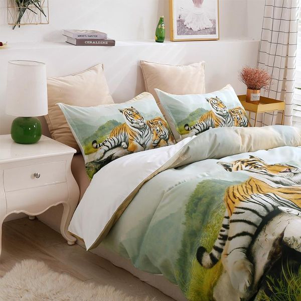 100% cotton bedding set bed sheet beast duvet cover pillowcase 3d printed tiger home textiles comforter bedding sets bed linen
100% cotton bedding set bed sheet beast duvet cover pillowcase 3d printed tiger home textiles comforter bedding sets bed linen