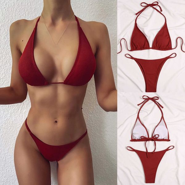 string micro bikini set 2021 2 piece swimsuit female bikinis push up women's swimming bathing suit women swimwear xl, White;black
string micro bikini set 2021 2 piece swimsuit female bikinis push up women's swimming bathing suit women swimwear xl, White;black