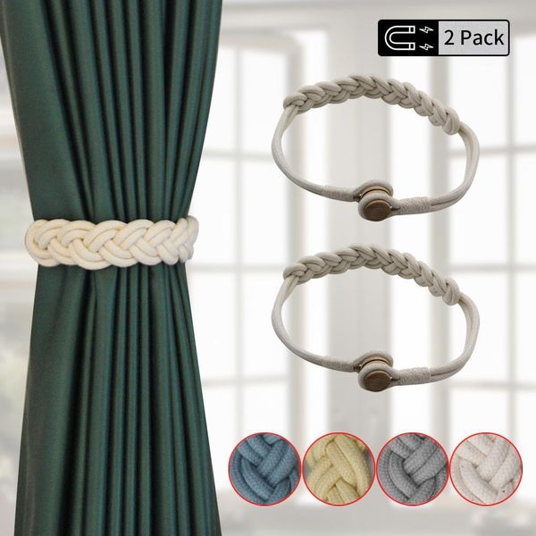 2pcs magnetic curtain tiebacks hand woven cotton room accessories curtain holder clip rope strap buckle curtain tie back h qylfnp
2pcs magnetic curtain tiebacks hand woven cotton room accessories curtain holder clip rope strap buckle curtain tie back h qylfnp