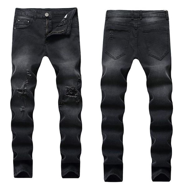 jeans men oblique pockets slim-fit stretch pants men's korean version of the trend of autumn and winter thick all-match pants, Blue
jeans men oblique pockets slim-fit stretch pants men's korean version of the trend of autumn and winter thick all-match pants, Blue