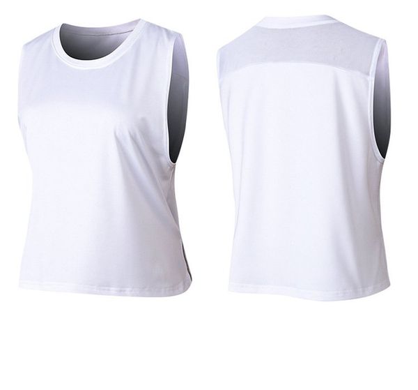 new women's sports vest professional quick-drying fitness tank active workout yoga clothes t-shirt running gym jogging vest casual, White
new women's sports vest professional quick-drying fitness tank active workout yoga clothes t-shirt running gym jogging vest casual, White