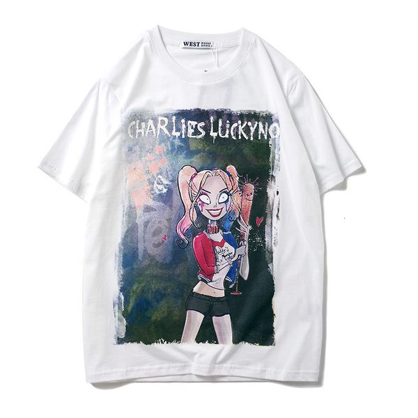 2021 new men suicide squad harley quinn t-shirts hip shirt skateboard street cotton kenye # n299 poe7, White;black
2021 new men suicide squad harley quinn t-shirts hip shirt skateboard street cotton kenye # n299 poe7, White;black