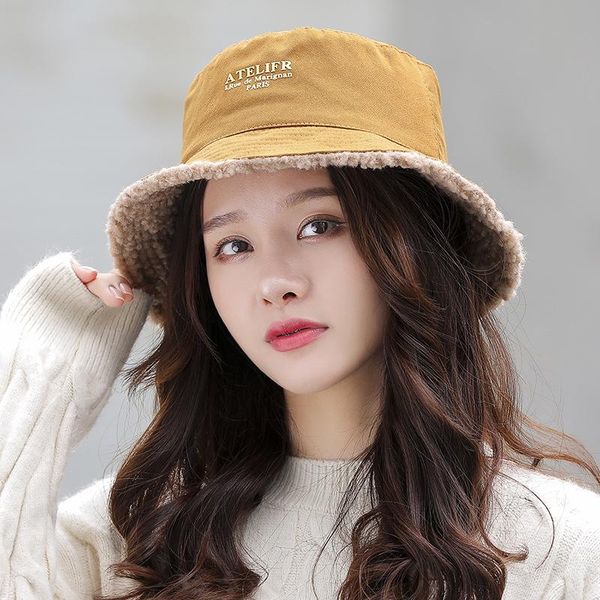2021 winter soft hat outdoor double-sided bucket hat casual fisherman fishing simple embroidery cap fleece lovely travel chapeau, Blue;gray
2021 winter soft hat outdoor double-sided bucket hat casual fisherman fishing simple embroidery cap fleece lovely travel chapeau, Blue;gray