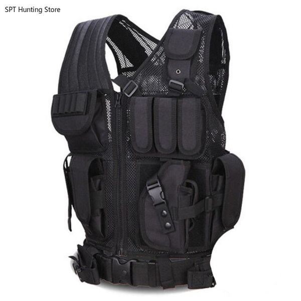 gear army tactical equipment molle vest hunting armor vest gear paintball combat protective for cs wargame, Gray;blue
gear army tactical equipment molle vest hunting armor vest gear paintball combat protective for cs wargame, Gray;blue