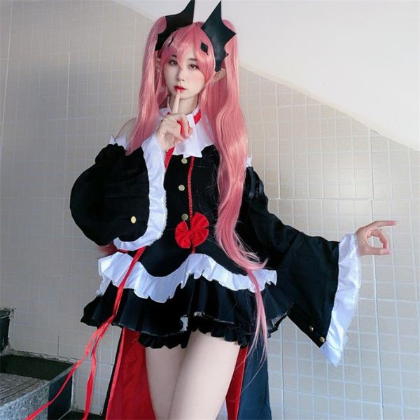 2021 new female anmie costumes cosplay queen klulu ceppesi vampire costume halloween gothic magic clothes stage attire comics nz01, Black
2021 new female anmie costumes cosplay queen klulu ceppesi vampire costume halloween gothic magic clothes stage attire comics nz01, Black