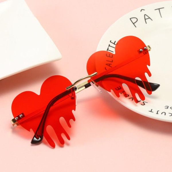 new heart tears sunglasses for women 2021 rimless ocean lens sun glasses female party prom metal eyewears shades, White;black
new heart tears sunglasses for women 2021 rimless ocean lens sun glasses female party prom metal eyewears shades, White;black