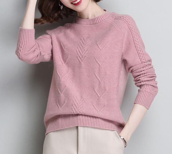 2021 new soft cozy cashmere cotton blend embossing pullover autumn winter women clothes basic jumper pull femme pink sweater psss, Black;gray
2021 new soft cozy cashmere cotton blend embossing pullover autumn winter women clothes basic jumper pull femme pink sweater psss, Black;gray
