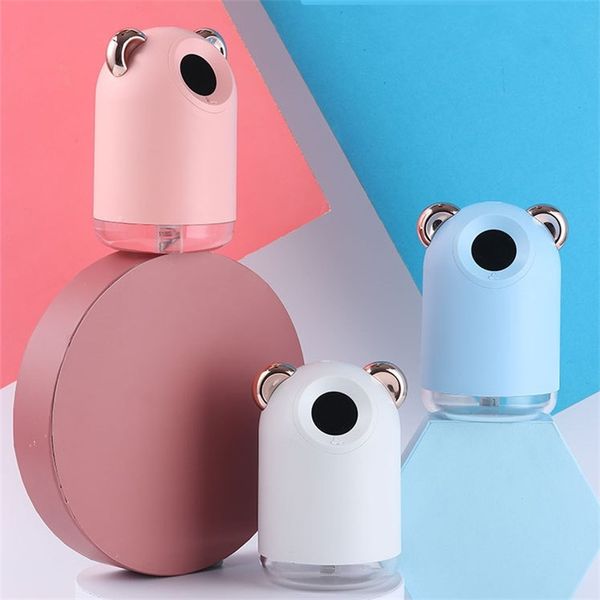 abs water supply instrument 13.6cm lamps glow usb 3d ear humidification machines vehicle mounted home steaming devices lovely 18 9cl g2