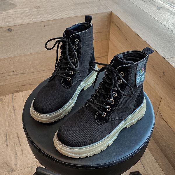 новые поступления на шнуровке оксфорд дно mid martin boots женские повседневная холст мягкая ткань платформа платформа площадь калц calssic, Black
новые поступления на шнуровке оксфорд дно mid martin boots женские повседневная холст мягкая ткань платформа платформа площадь калц calssic, Black