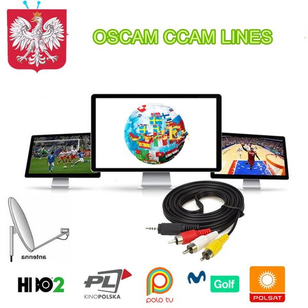 oscams ccam lines for 1 year spain italy portugal poland oscam cline for dvb-s2 satellite receiver 1 year cccam europa lines server
oscams ccam lines for 1 year spain italy portugal poland oscam cline for dvb-s2 satellite receiver 1 year cccam europa lines server