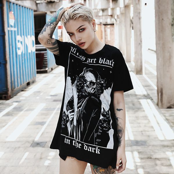 e-baihui 2021 european and american new ladies black printed t-shirt loose printed short-sleeved mid-length round neck 92237, White
e-baihui 2021 european and american new ladies black printed t-shirt loose printed short-sleeved mid-length round neck 92237, White