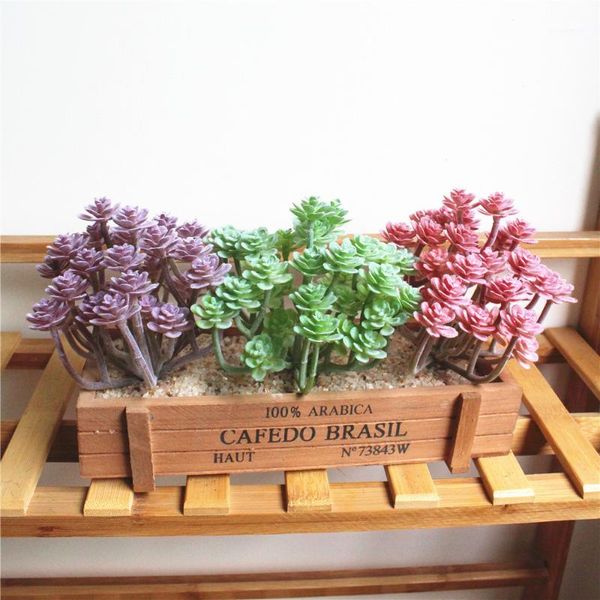 decorative flowers & wreaths 12x15cm artificial succulent plants flower arrangement accessories pink green purple fake home garden wedding d
decorative flowers & wreaths 12x15cm artificial succulent plants flower arrangement accessories pink green purple fake home garden wedding d
