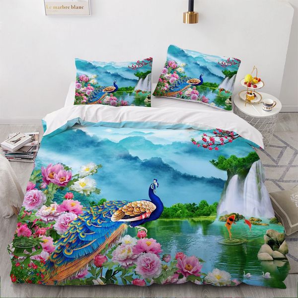 3d bedding sets animal owl duvet quilt cover set comforter bed linen pillowcase king queen full peacock 230*230 203*230 duvet cover
3d bedding sets animal owl duvet quilt cover set comforter bed linen pillowcase king queen full peacock 230*230 203*230 duvet cover