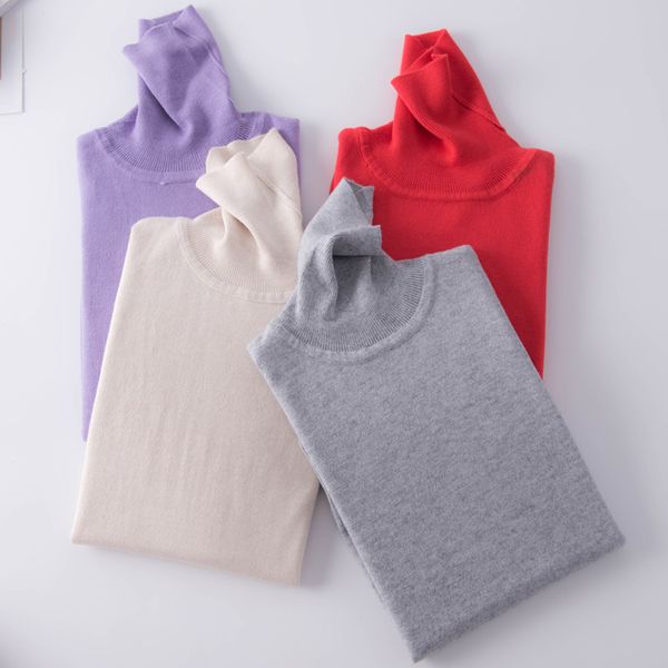 2021 new winter turtleneck plus size wool long sleeve women cashmere pull knitted sweater female mnh6, White;black
2021 new winter turtleneck plus size wool long sleeve women cashmere pull knitted sweater female mnh6, White;black