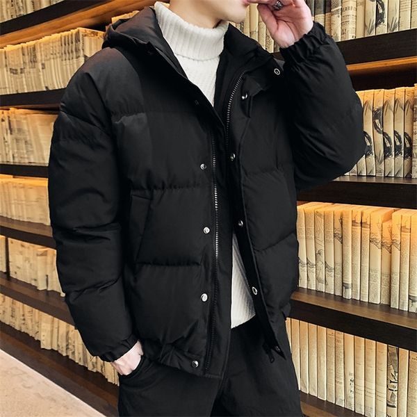 new winter thicken coat men jacket fashion cotton padded coats street thick warm jackets hooded outerwear clothes male clothing 201214, Black
new winter thicken coat men jacket fashion cotton padded coats street thick warm jackets hooded outerwear clothes male clothing 201214, Black