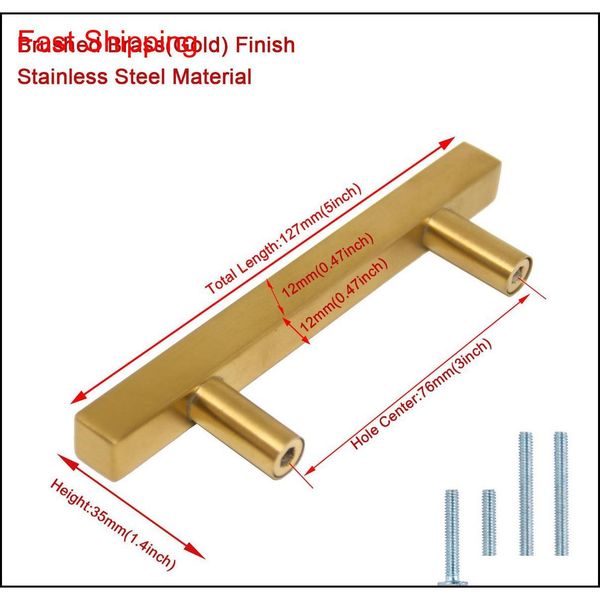 brushed brass gold cabinet pulls t bar 3 inch 76mm screw spacing modern kitchen cupboard door handles square qylejd sports2010
brushed brass gold cabinet pulls t bar 3 inch 76mm screw spacing modern kitchen cupboard door handles square qylejd sports2010