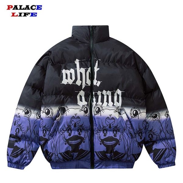 parka down jacket japanese cartoon sailor moon print hip hop streetwear winter thick warm jackets coats men clothes, Black
parka down jacket japanese cartoon sailor moon print hip hop streetwear winter thick warm jackets coats men clothes, Black