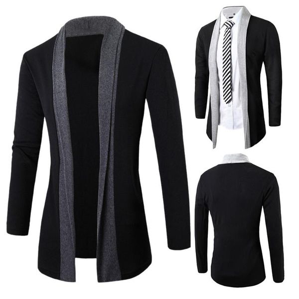 men's jackets jacket mens workstylish men fashion cardigan slim long sleeve casual coat outwear plus with full collar, Black;brown
men's jackets jacket mens workstylish men fashion cardigan slim long sleeve casual coat outwear plus with full collar, Black;brown
