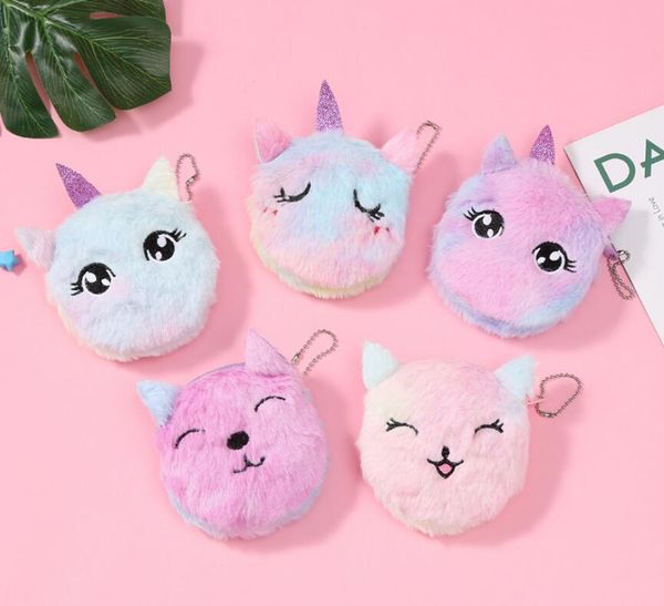 new cat unicorn plush wallet short coin cartoon purse zipper kids student key pendant bag card storage bags card holder, White
new cat unicorn plush wallet short coin cartoon purse zipper kids student key pendant bag card storage bags card holder, White