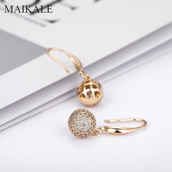 dangle & chandelier maikale ball earrings for women copper cubic zirconia korean earings round gold fashion jewelry to friend, Silver
dangle & chandelier maikale ball earrings for women copper cubic zirconia korean earings round gold fashion jewelry to friend, Silver