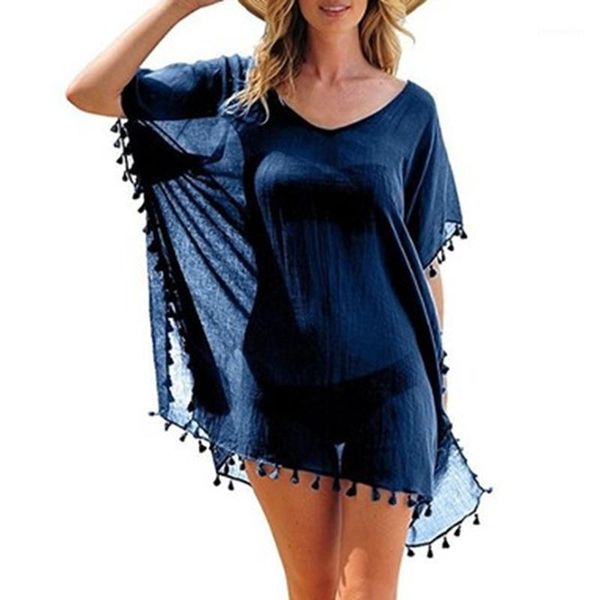 women's blouses & shirts 2021 tassel small ball ladies blouse summer women chiffon blusas mujer de moda beach shirt female clothes1, White
women's blouses & shirts 2021 tassel small ball ladies blouse summer women chiffon blusas mujer de moda beach shirt female clothes1, White