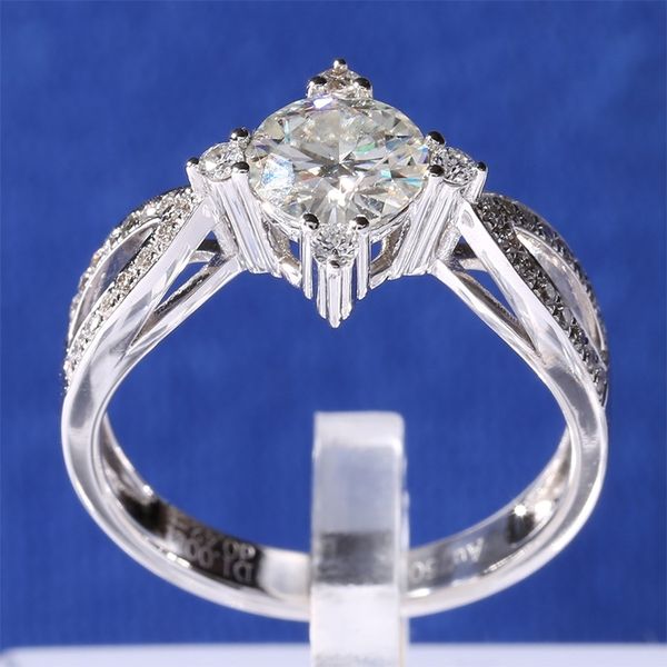 transgems 1 ct carat lab grown moissanite diamond wedding rings moissanite accents solid 14k white gold for women y200620, Slivery;golden
transgems 1 ct carat lab grown moissanite diamond wedding rings moissanite accents solid 14k white gold for women y200620, Slivery;golden