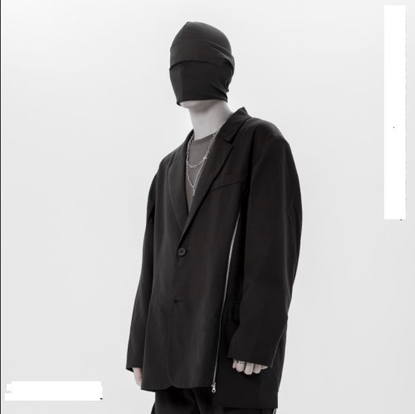 2021 New S-6xl!! Deconstruction Fly Irregularly Designed Black Male Female Suit Loose Jackets 0VQ9, White;black
2021 New S-6xl!! Deconstruction Fly Irregularly Designed Black Male Female Suit Loose Jackets 0VQ9, White;black