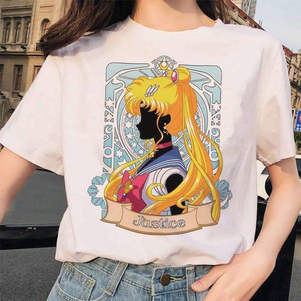 2020 new sailor moon t shirt women harajuku ullzang t-shirt 90s cute printed tshirt grunge korean style tees female, White
2020 new sailor moon t shirt women harajuku ullzang t-shirt 90s cute printed tshirt grunge korean style tees female, White