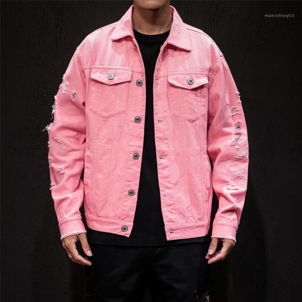 men's jackets hole denim jacket men ripped cowboy jeans bomber coat male slim fit solid casual coats cotton red plus size 5xl1, Black;brown
men's jackets hole denim jacket men ripped cowboy jeans bomber coat male slim fit solid casual coats cotton red plus size 5xl1, Black;brown