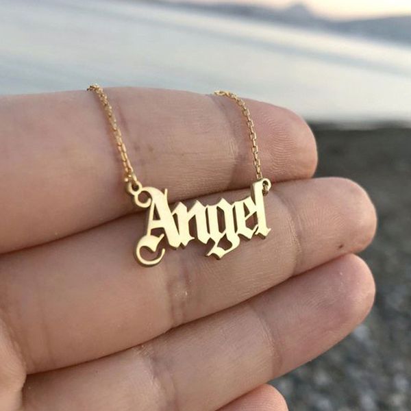 angel choker baby charm necklace for girl princess pendant necklaces stainless steel jewelry gold color babygirl collar gift
angel choker baby charm necklace for girl princess pendant necklaces stainless steel jewelry gold color babygirl collar gift